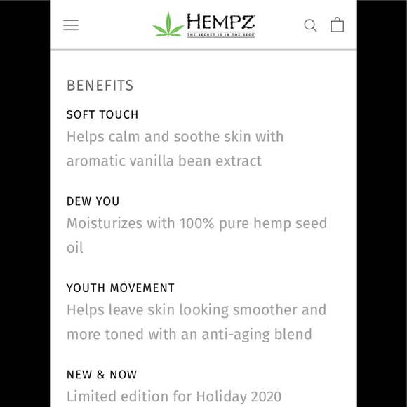 Hemps Herbal Whipped Body Mousse NEW - Picture 7 of 7